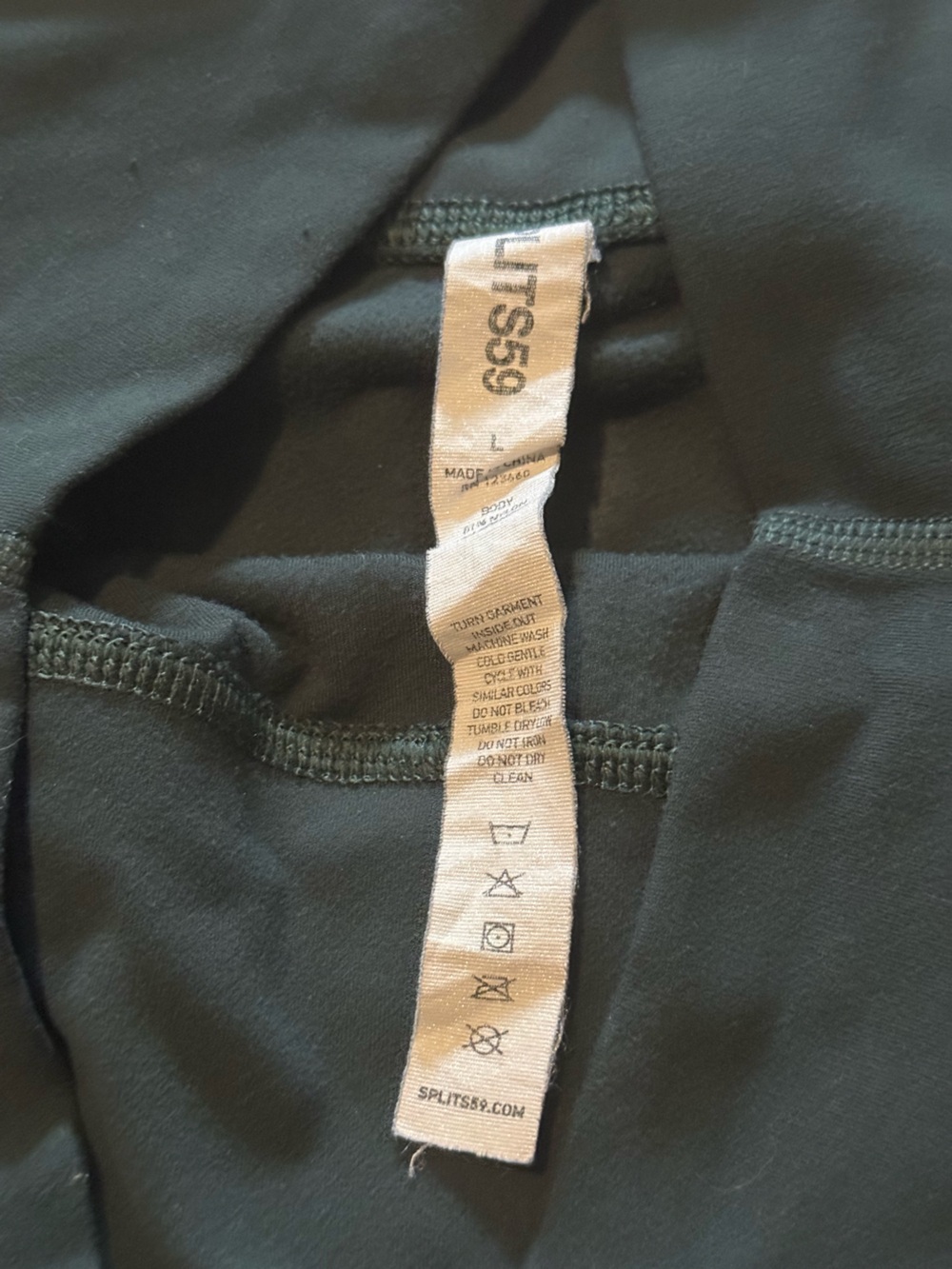 Splits59 Women's L Dark Green leggings